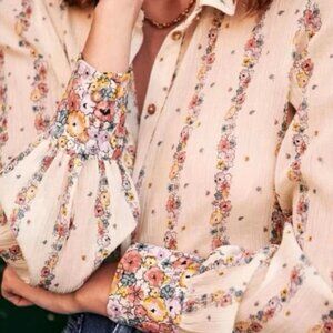 Like New Sezane Claudio Blouse Size 42 (8)